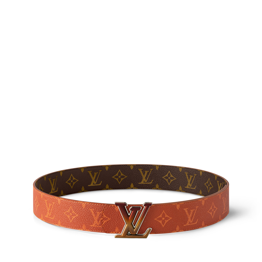 LV Dimension Sunset 40MM Reversible Belt - Luxury Brown | LOUIS LV Dimension Sunset 40MM Reversible Belt - Luxury Brown | LOUIS